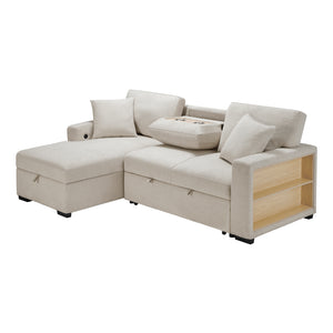 Salida 2-Piece Sectional Sofa Sleeper with Left Chaise