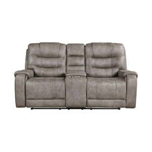 Gerald 3-Piece Microfiber Manual Reclining Sofa Set