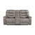 Gerald Microfiber Manual Double Reclining Loveseat