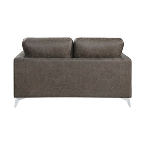 Cressey 3-Piece Microfiber Living Room Sofa Set