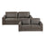 Cressey 2-Piece Microfiber Living Room Sofa Set