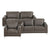 Cressey 3-Piece Microfiber Living Room Sofa Set