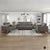 Cressey 3-Piece Microfiber Living Room Sofa Set