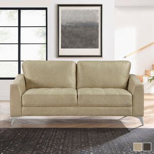 Cressey Microfiber Living Room Sofa