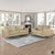 Cressey 2-Piece Microfiber Living Room Sofa Set