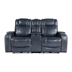 Lourical 3-Piece Leather Match Power Reclining Sofa Set