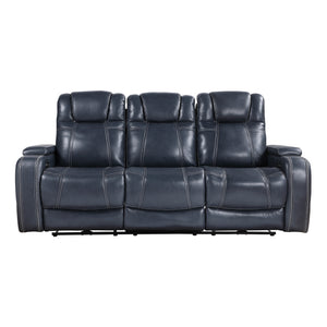 Lourical 3-Piece Leather Match Power Reclining Sofa Set