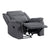 Lenore Polished Microfiber Manual Reclining Chair
