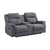 Lenore 2-Piece Microfiber Manual Reclining Sofa Set