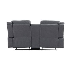 Lenore 2-Piece Microfiber Manual Reclining Sofa Set