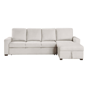 Bernard 2-Piece Sectional Sofa Sleeper with Right Chaise