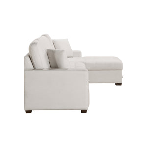 Bernard 2-Piece Sectional Sofa Sleeper with Right Chaise