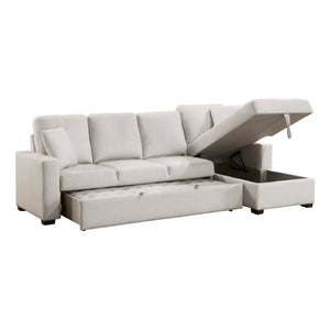 Bernard 2-Piece Sectional Sofa Sleeper with Right Chaise