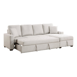 Bernard 2-Piece Sectional Sofa Sleeper with Right Chaise