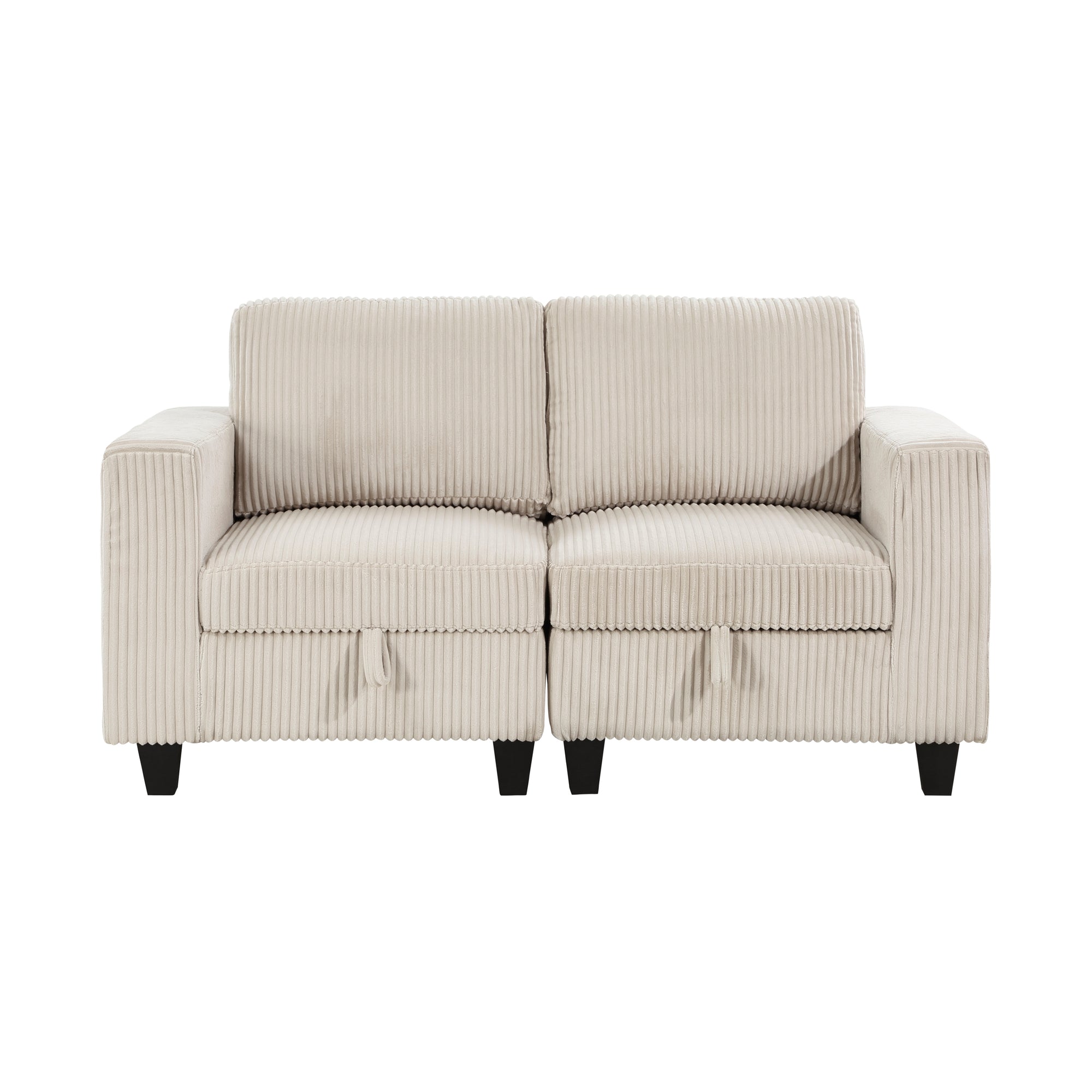 Kenlis Corduroy Living Room Loveseat