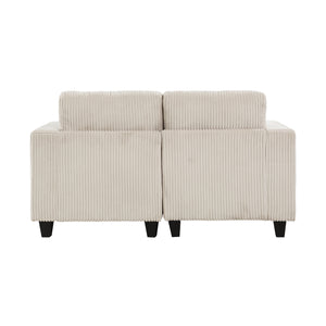 Kenlis Corduroy Living Room Loveseat