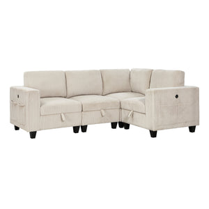 Kenlis 4-Piece Modular Sectional Sofa