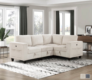 Kenlis 4-Piece Modular Sectional Sofa