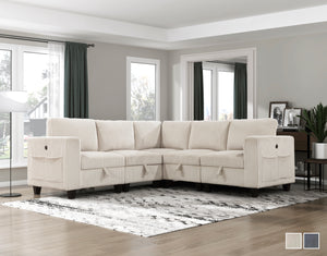 Kenlis 5-Piece Modular Sectional Sofa