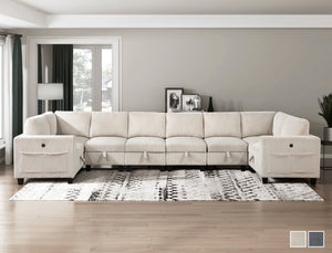 Kenlis 8-Piece Modular Sectional Sofa