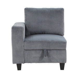 Kenlis Corduroy Living Room Loveseat