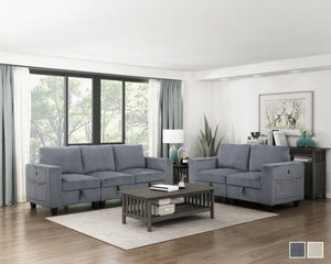 Kenlis Corduroy Living Room Loveseat