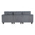 Kenlis Corduroy Living Room Sofa