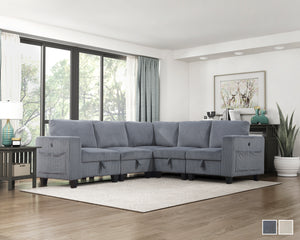 Kenlis 5-Piece Modular Sectional Sofa