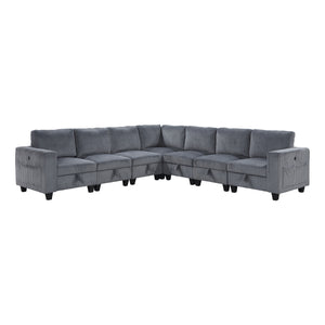 Kenlis 7-Piece Modular Sectional Sofa