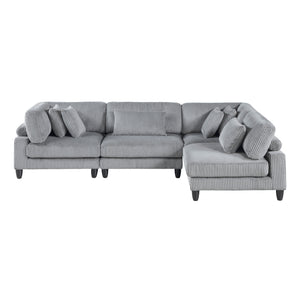 Jonas Corduroy 4-Piece Modular Sectional