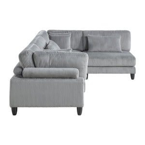 Jonas Corduroy 4-Piece Modular Sectional