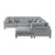 Jonas Corduroy 6-Piece Modular Sectional Sofa