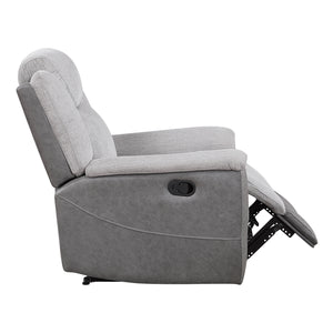 Nadalia Fabric Upholstery Manual Reclining Chair