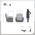 Nadalia Fabric Upholstery Manual Reclining Chair