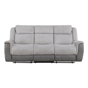 Nadalia 3-Piece Fabric Upholstery Manual Reclining Sofa Set