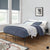 Raven Metal Platform Bed, Full