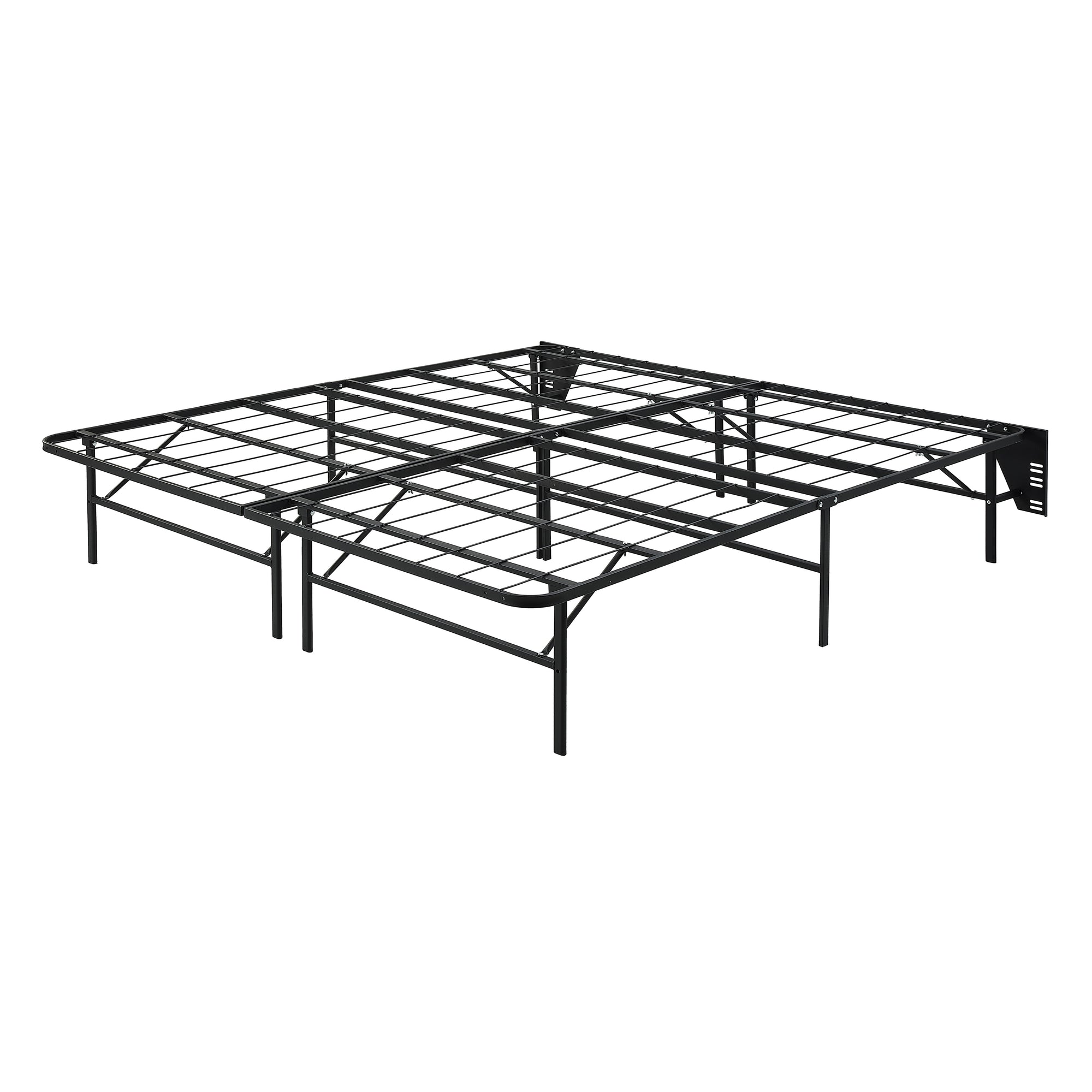 Raven Metal Platform Bed, California King