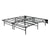 Raven Metal Platform Bed, California King