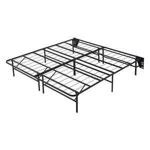 Raven Metal Platform Bed, King