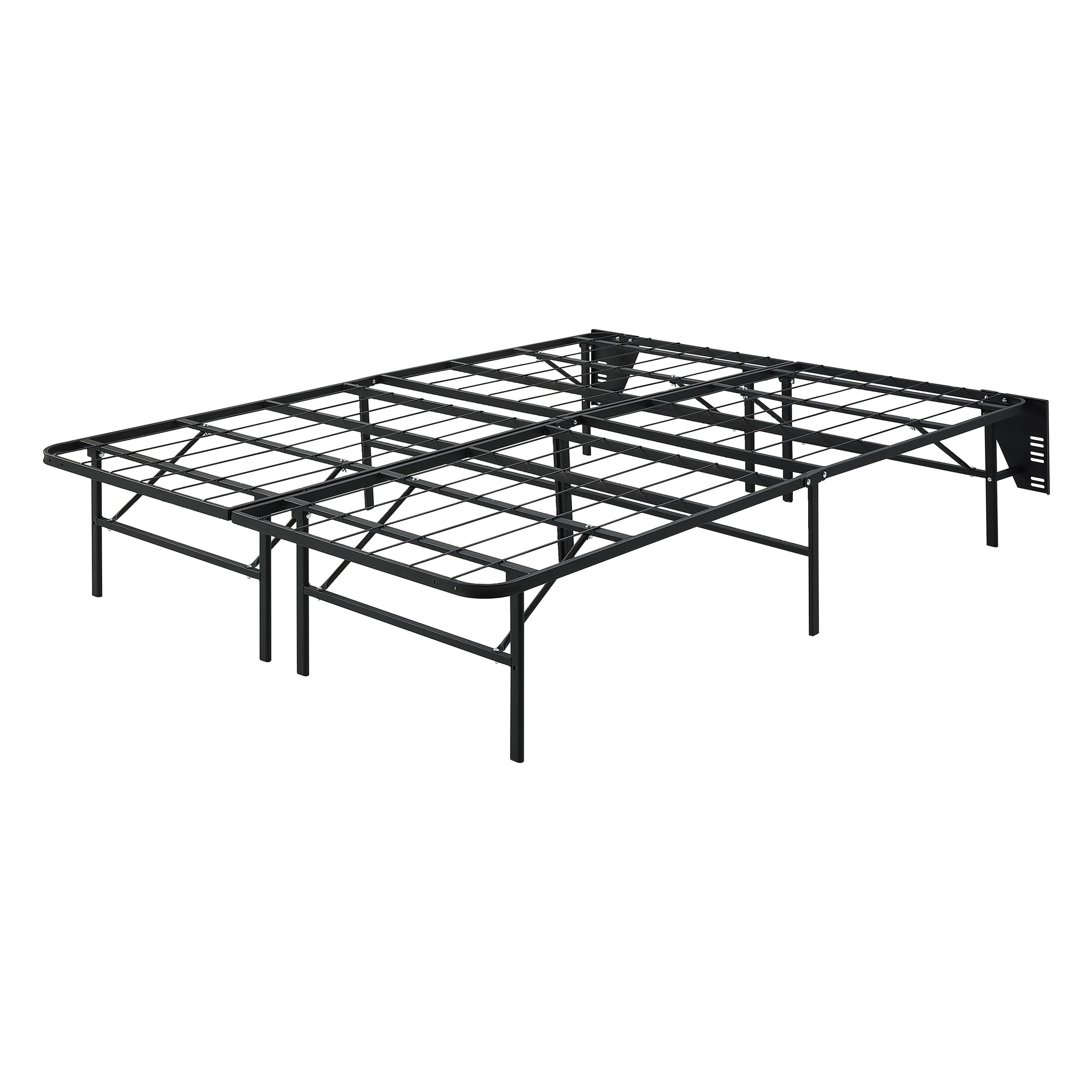 Raven Metal Platform Bed, Queen