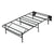 Raven Metal Platform Bed, Twin