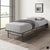 Raven Metal Platform Bed, Twin