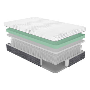 Cambra 12 Inch Gel-Infused Memory Foam Hybrid Mattress