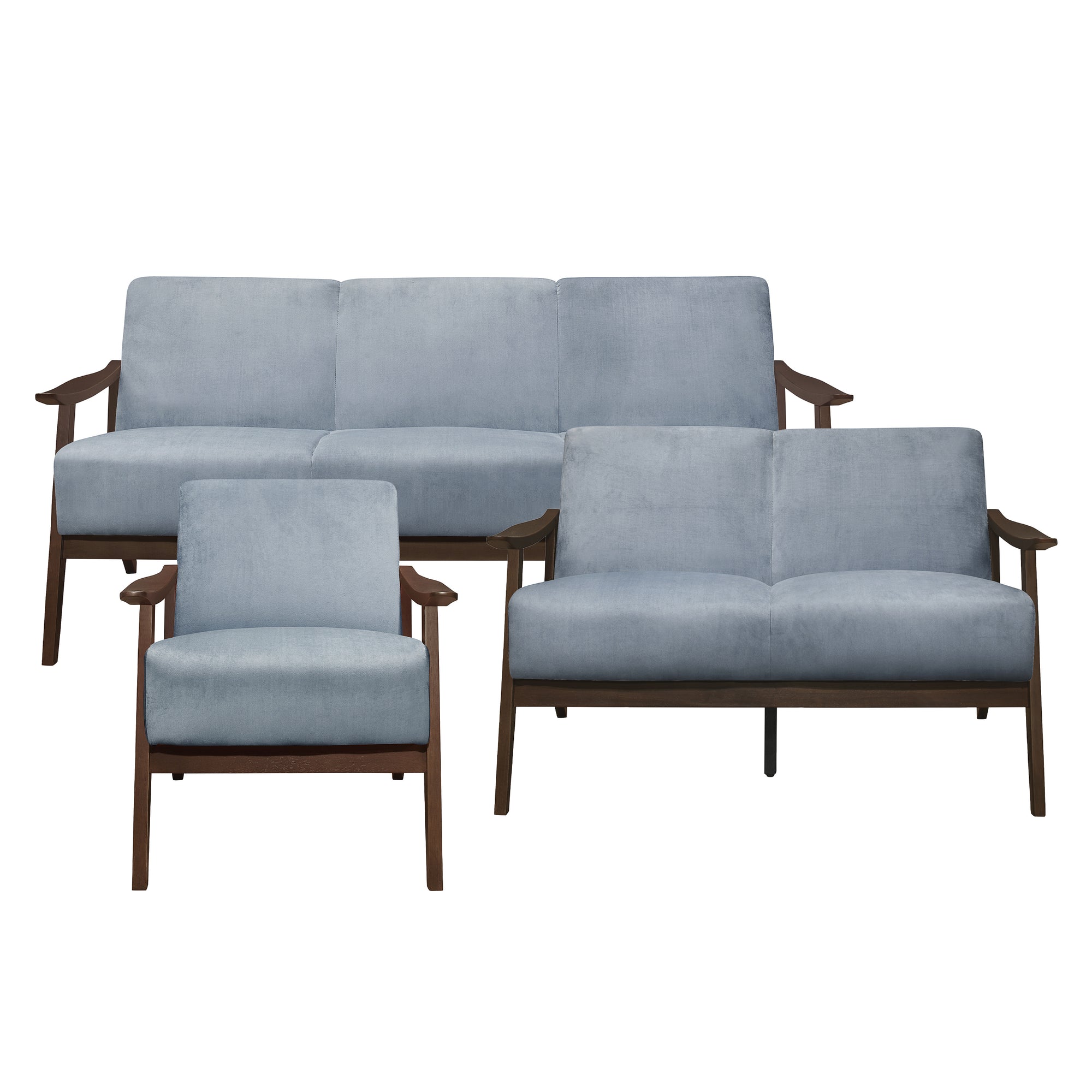 Parlier 3-Piece Living Room Sofa Set