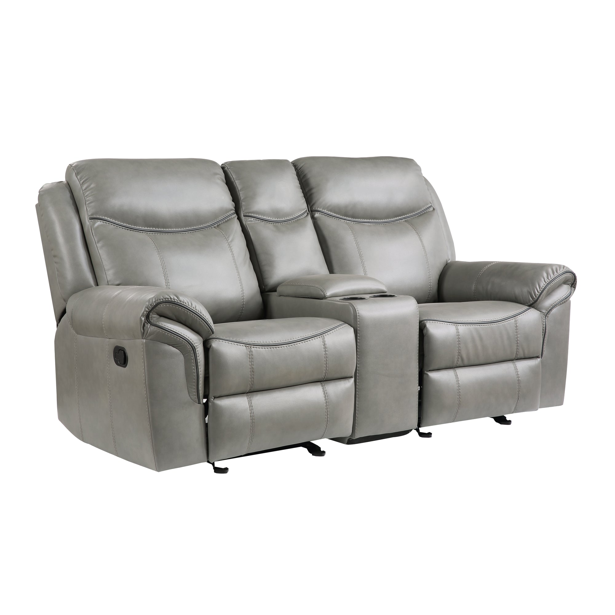 Brisa Manual Double Glider Reclining Love Seat