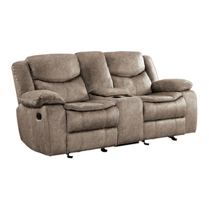 Ember Double Glider Reclining Loveseat