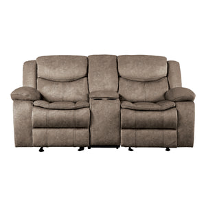 Ember Double Glider Reclining Loveseat