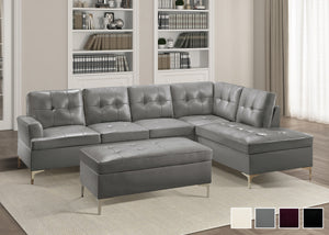 MCCafferty Sectional Sofa with Ottoman