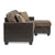 Zaira Reversible Sofa Chaise