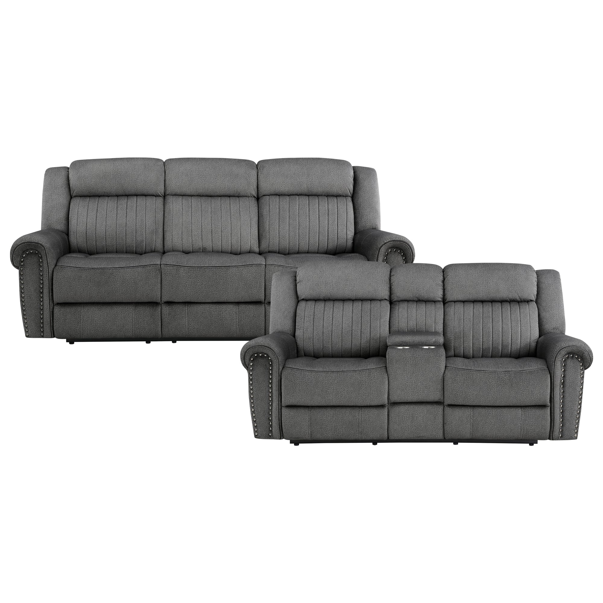 Bauta 2-Piece Power Reclining Living Room Set